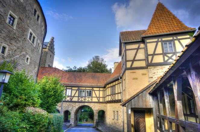 Durchgang - Burg Lauenstein