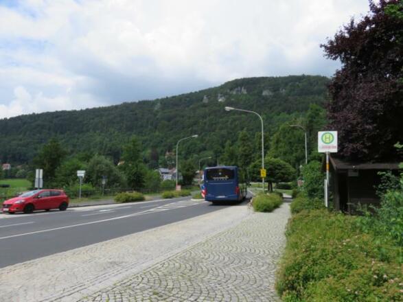 Bus von Muggendorf Richtung Ebermannstadt