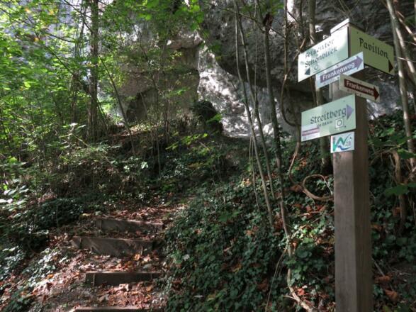 Abzweig Schönblick - Pavillon
