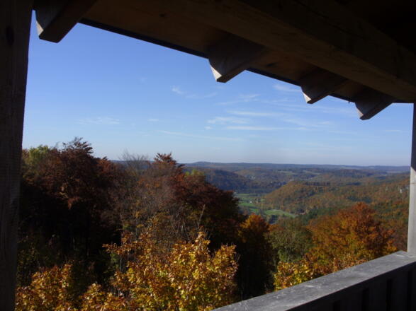 Blick in´s Wiesenttal zur Neideck