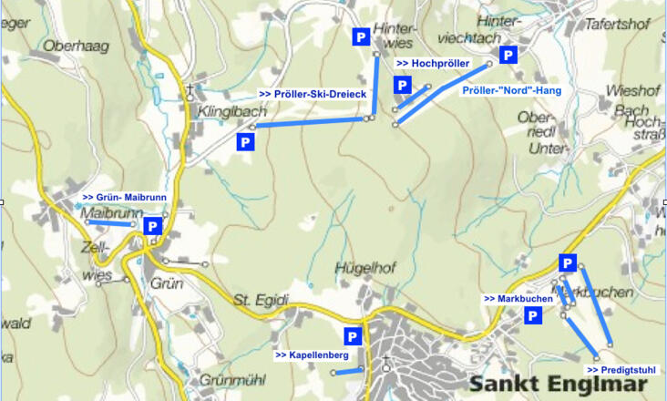 Ski-Lifte in St. Englmar