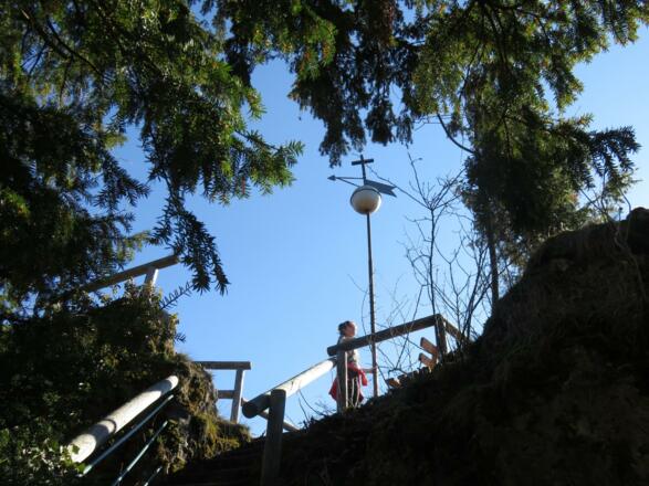 hinauf zum Pfaffenstein