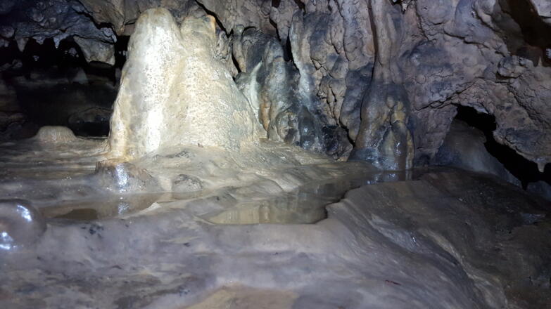 Im hintersten Teil der Doktorshöhle