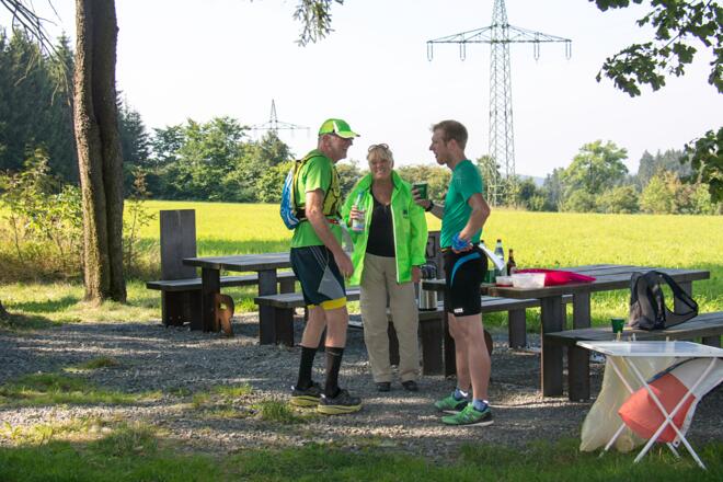 Verpflegungsstelle Rastplatz Lauenhainer Ziegelhütte
