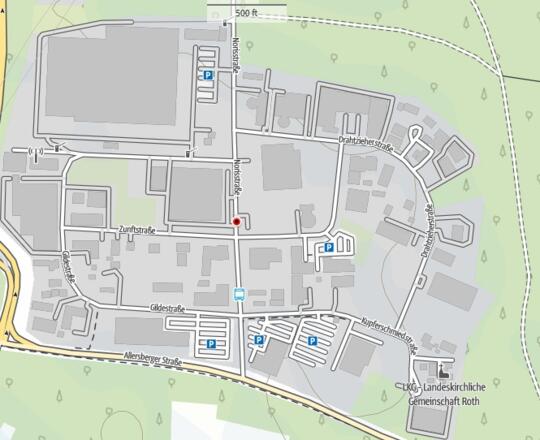 Parkplatz Gewerbegebiet I+II+III