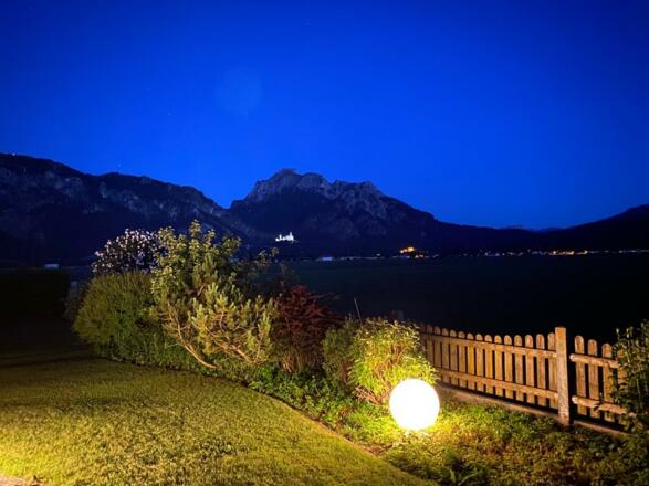 Ausblick vom Garten