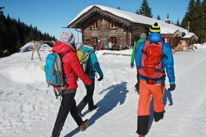 Winterwanderung zur Drehhütte