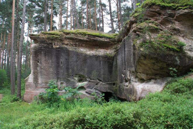 Teile des Historischen Steinbruchs