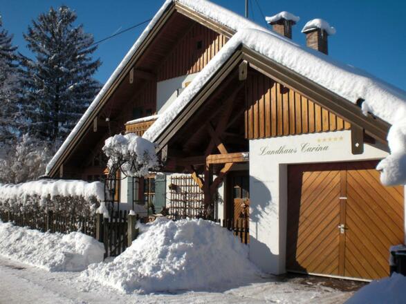 Landhaus Carina im Winter