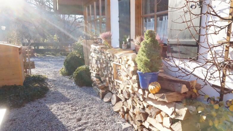 Herbst - Genügend Holz vor der Hütt&#039;n