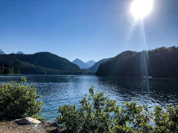 Alpsee in Hohenschwangau