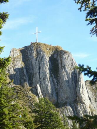 Unterhalb des Gipfels