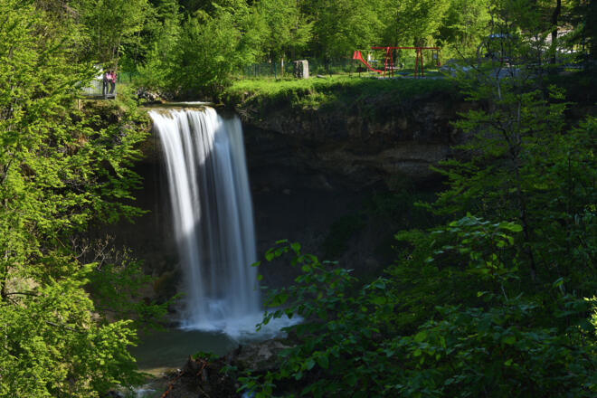 Scheidegger Wasserfälle - Großer Wasserfall