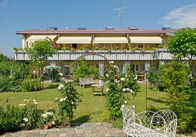 gemütliche Gartenbereiche