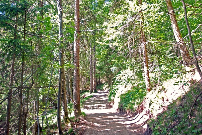 Auf dem Soleleitungsweg