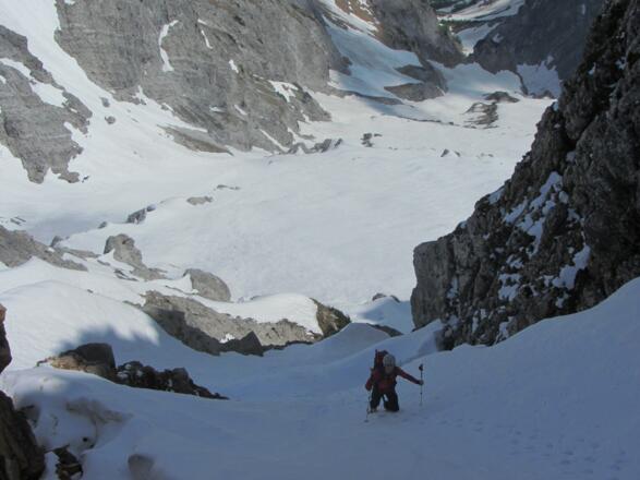 Tiefblick zum Partner