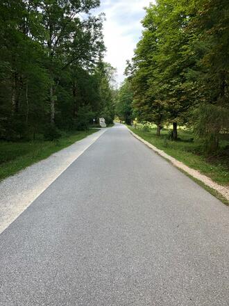 Hier beginnt das Wandergebiet