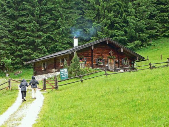 Ankunft an der Schapbachalm