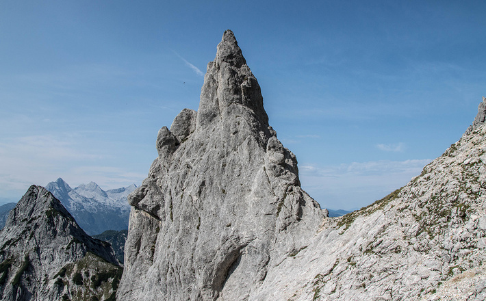 Felszacken am Schaflsteig