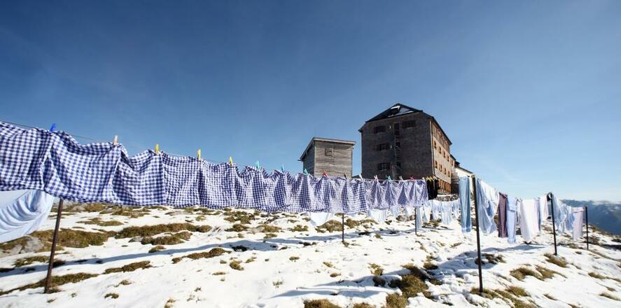 Watzmannhaus - Waschtag