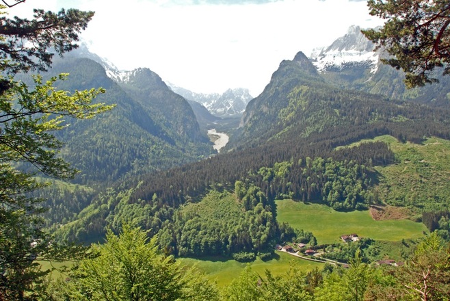 Blick ins Wimbachgries