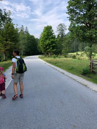 Hier beginnt das Wandergebiet