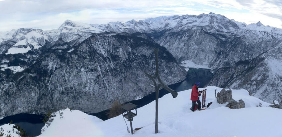 Hagengebirge - Hochkönig - Steinernes Meer über dem Königssee