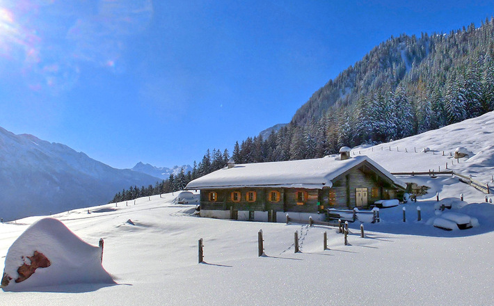 Winter auf der Mordaualm