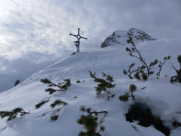 Kleiner Watzmann hinter dem Mooslahnergipfel