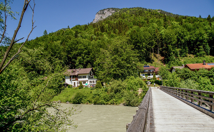 Brücke über die Saalach bei Fronau