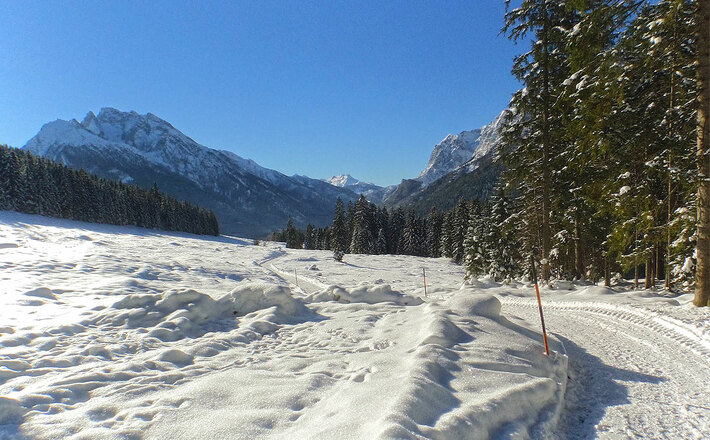 Auf dem Weg zur Mordaualm