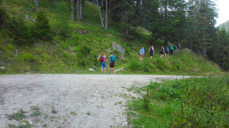 Wanderweg auf die Mordaualm