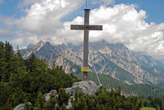 Am Gipfelkreuz