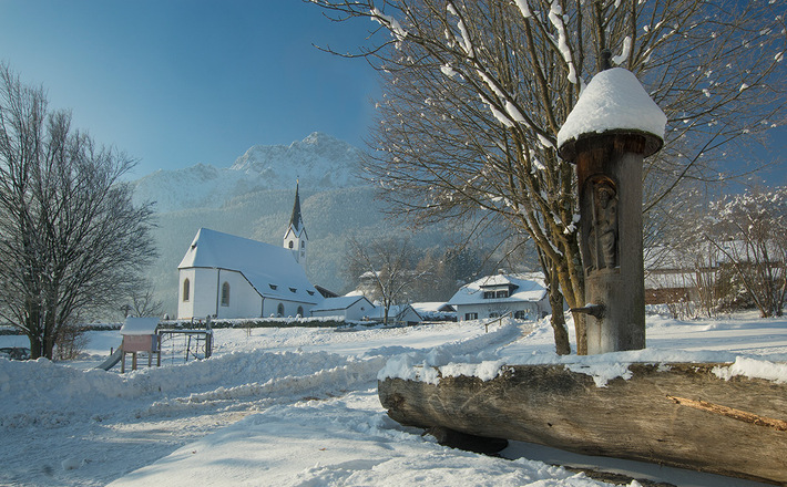 Blick über Vachenlueg nach Salzburg