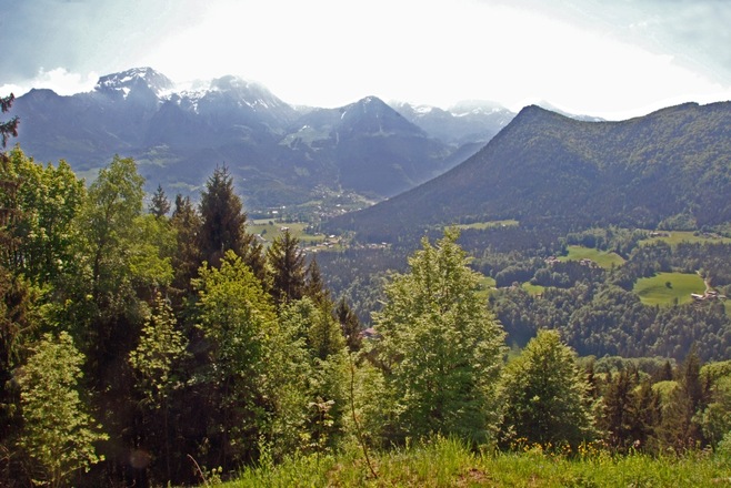 Blick zum Hagengebirge