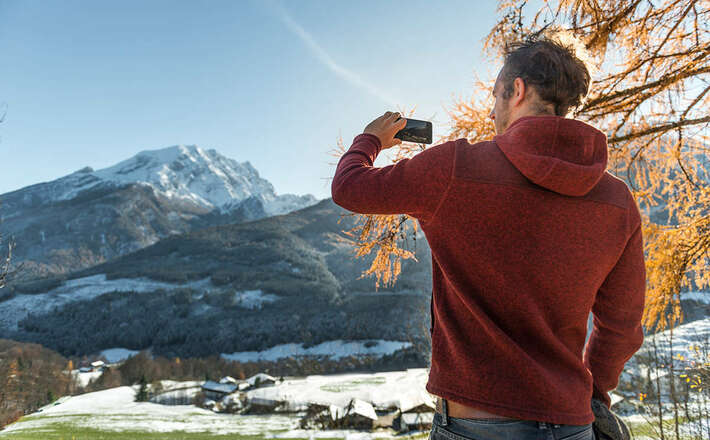 Die Sonnenterrasse der Ramsau