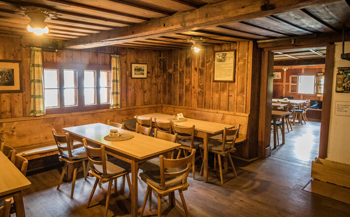 Gemütlich: Die Stube im Kärlingerhaus