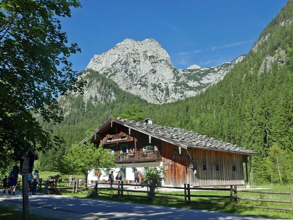 Tourenstart im Klausbacktal