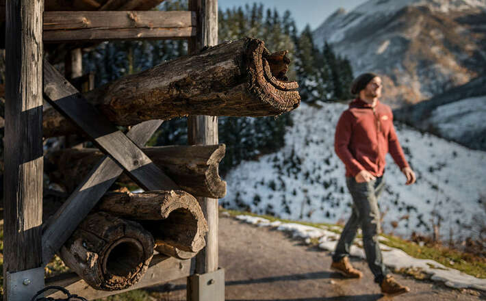 Wandern auf der Soleleitung