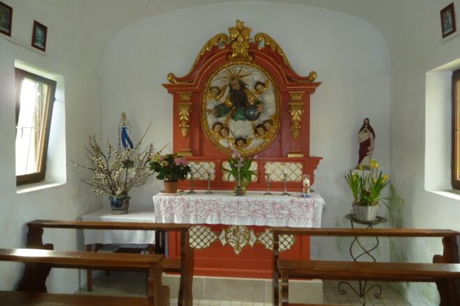 Altar in der Sebastianskapelle