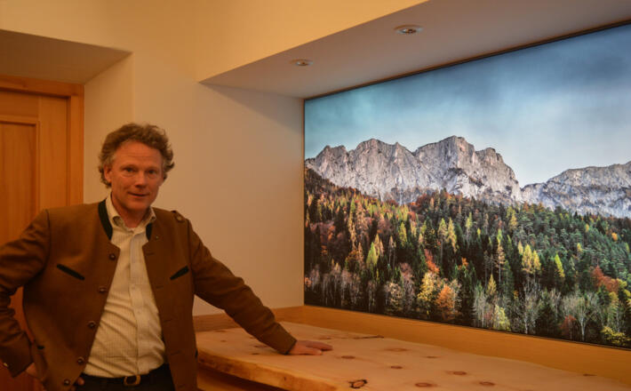 Der Berchtesgadener Forstbetriebsleiter Dr. Daniel Müller