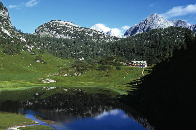 Kärlingerhaus vom Funtensee aus gesehen