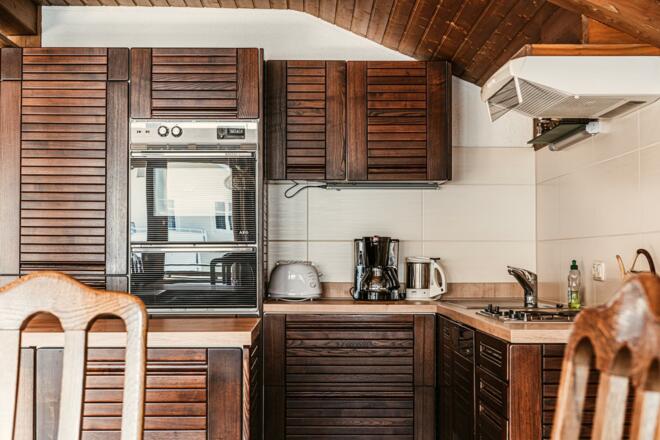 Kurhotel Jakob Ferienwohnung Küche