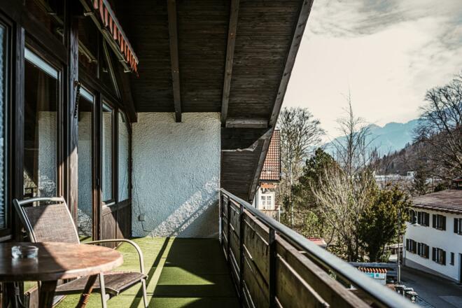 Kurhotel Jakob Ferienwohnung Balkon