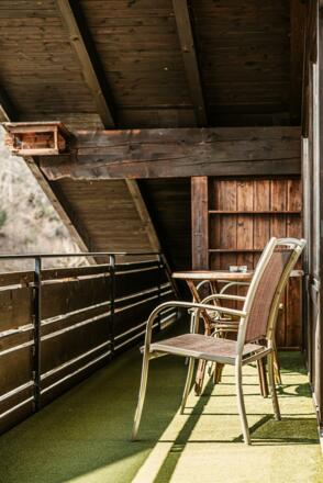 Kurhotel Jakob Ferienwohnung Balkon