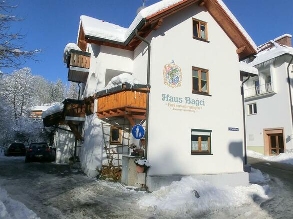 Haus im Winter