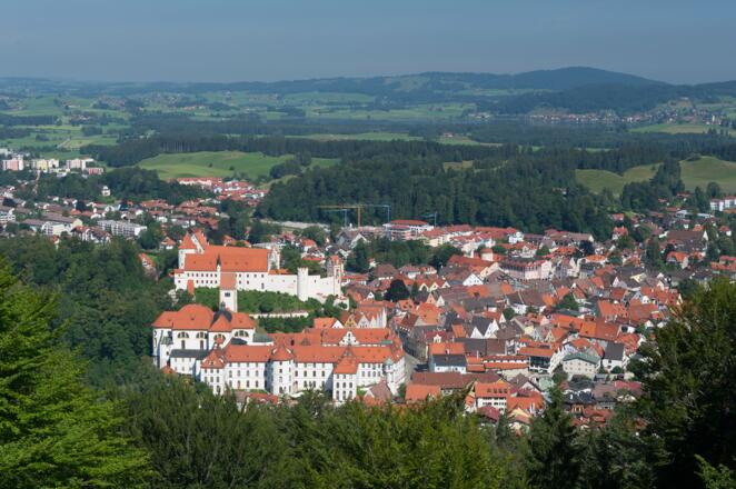 Aussicht auf Füssen