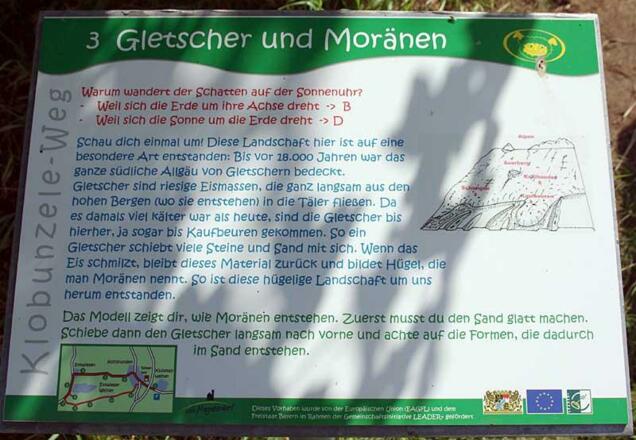 Gletscher und Moränen