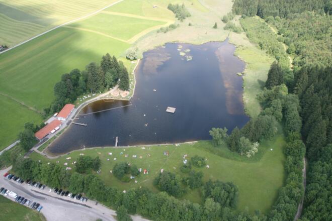 Luftbild zum Ettwieser Weiher