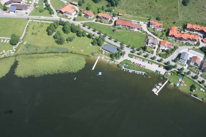 Luftbild zum Hopfensee